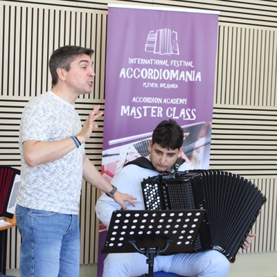 Майсторски клас на Inaki Alberdi / Master class by Inaki Alberdi